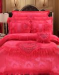 🔥 Premium Red Bedding Set