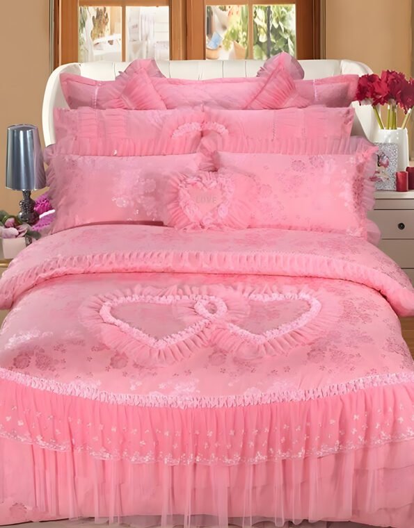 🔥 Premium Pink Bedding Set