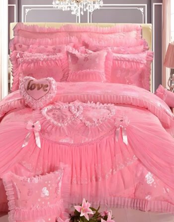 🔥 Premium Pink Bedding Set