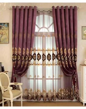 Elegant Comfort Ultra-Soft Luxurious Curtain Panel Set – Designed for a Beautiful, Serene, and Stylish Living Space