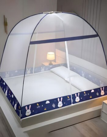 Dark Blue Mosquito Net