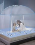 Sky Blue Mosquito Net