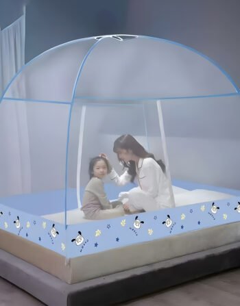Sky Blue Mosquito Net