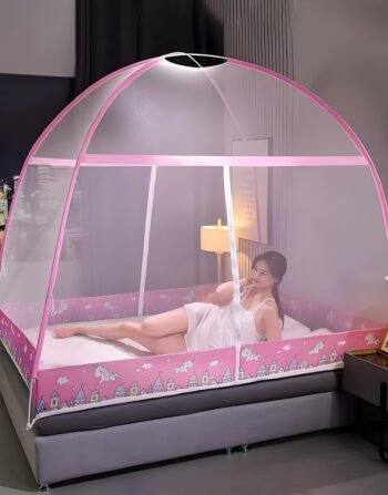 Pink Mosquito Net