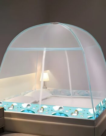 Sky Blue Mosquito Net