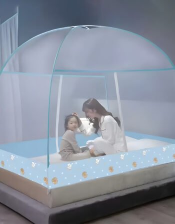 Sky Blue Mosquito Net