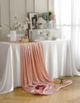 Luxury Deep Pink Table Runner
