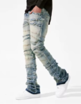 Mens Black Buggy Jeans  Pent