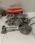 Premium Aluminium Cooking Set – Strong, Long-Lasting Pots & Pans for Home Kitchens and Chefs