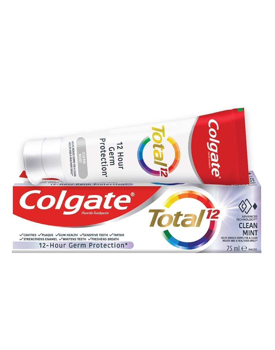 Colgate Total Plaque Pro Release Whitening Toothpaste Pack, Whitening Fluoride Toothpaste